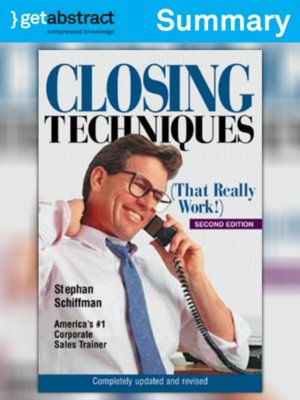 cover image of Closing Techniques (Summary)